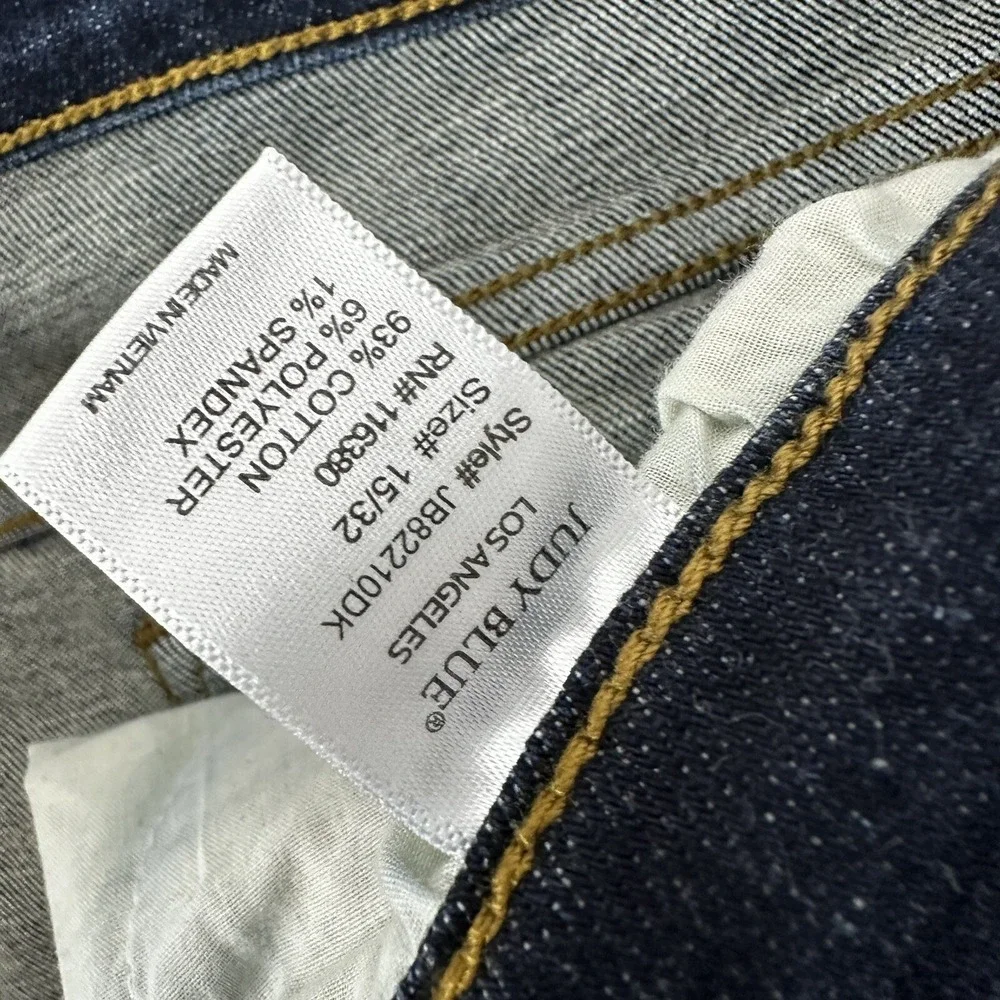 Judy Blue Jeans Womens Size 32‎ Skinny Dark Wash High Rise Comfort Stretch